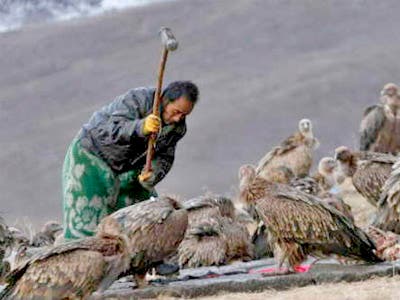 Tibetan Sky Burial