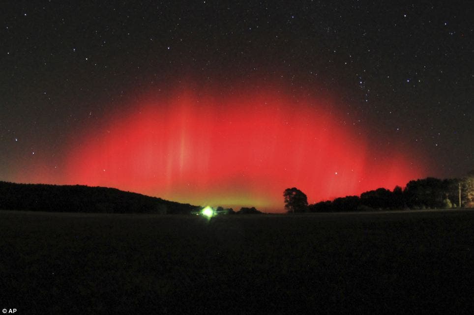 6 Ozark, Arkansas Nothern Lights. (c) Brian Emfinger