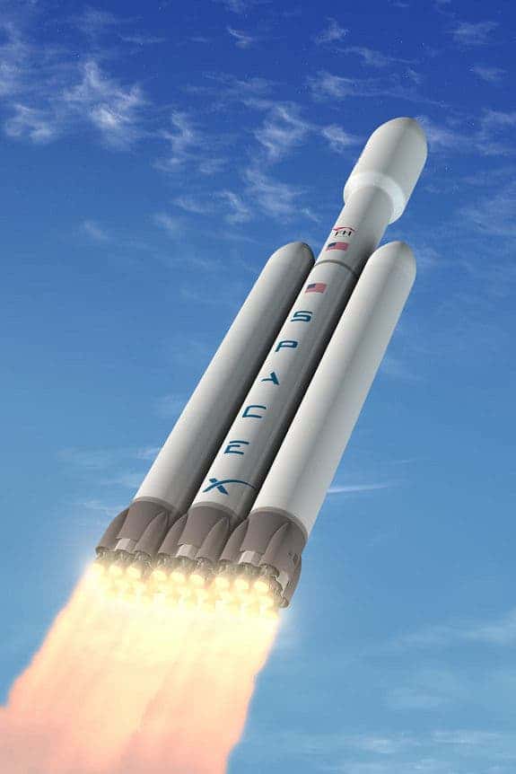 Falcon Heavy SpaceX rocket