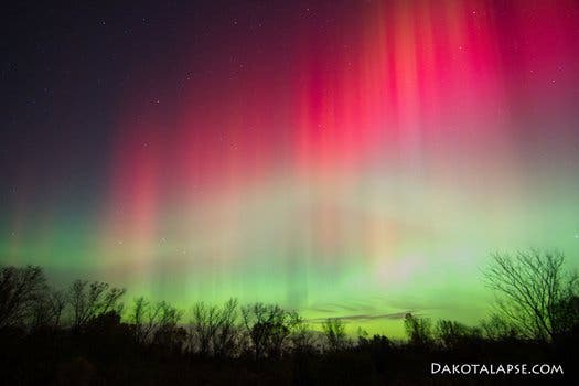 Cross Plains, Wisconsin Northern Lights. (c) Randy Halverson