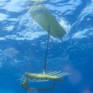 Each Wave Glider will collect valuable data about the status of the Pacific Ocean's current health. 