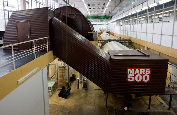 An exterior view of isolation facility at the Russian Institute of Biomedical Problems in Moscow, Russia, which hosts the Mars500 project. (c) ESA