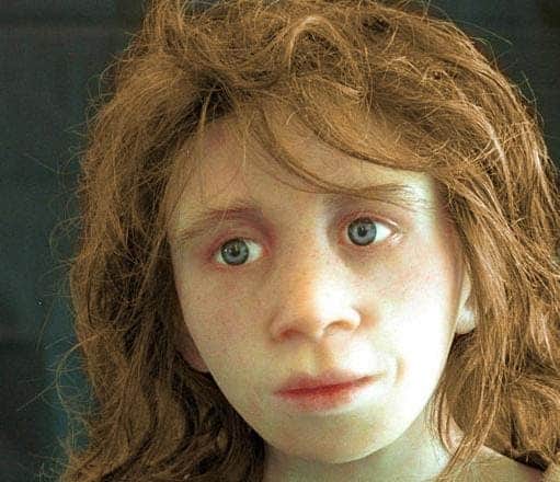 neanderthal kid