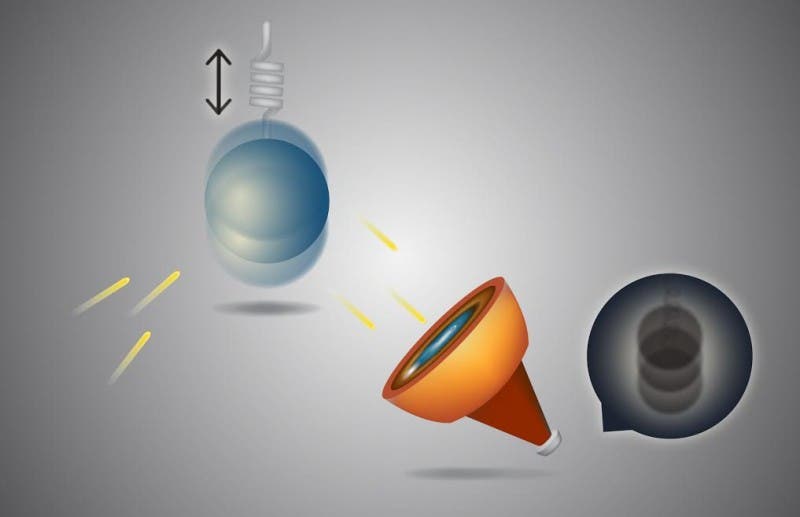 Newton force quantum scale