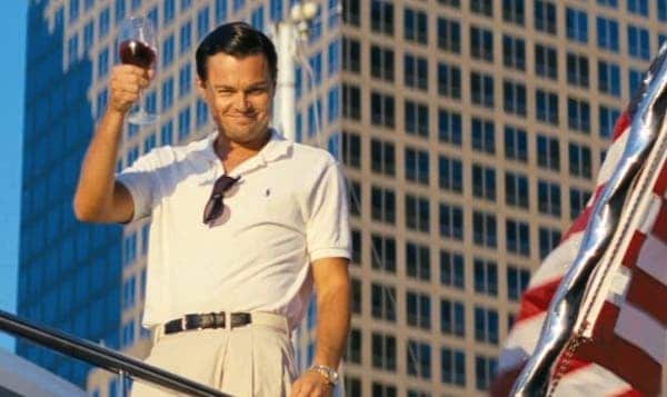 Photo: snapshot from the Wolf of Wall Street. 