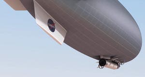 Stage 3: crewed mission stays for 30 days in airship. 