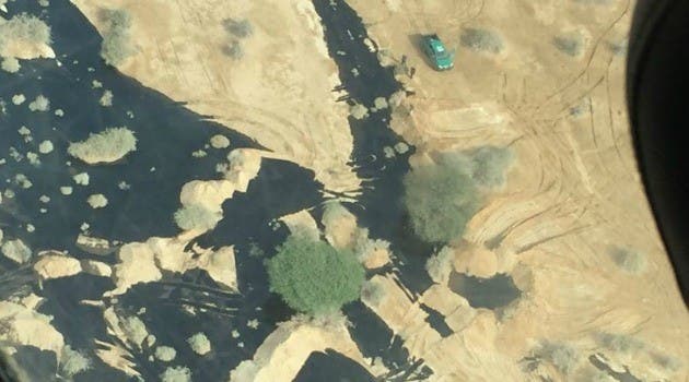 Firefighters and environmental groups scrambled to the scene in an attempt to seal the puncture in the pipeline and prevent further contamination. Image: Getty