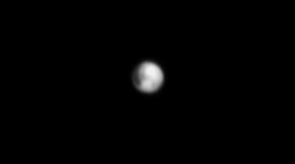 Enhanced view of Pluto