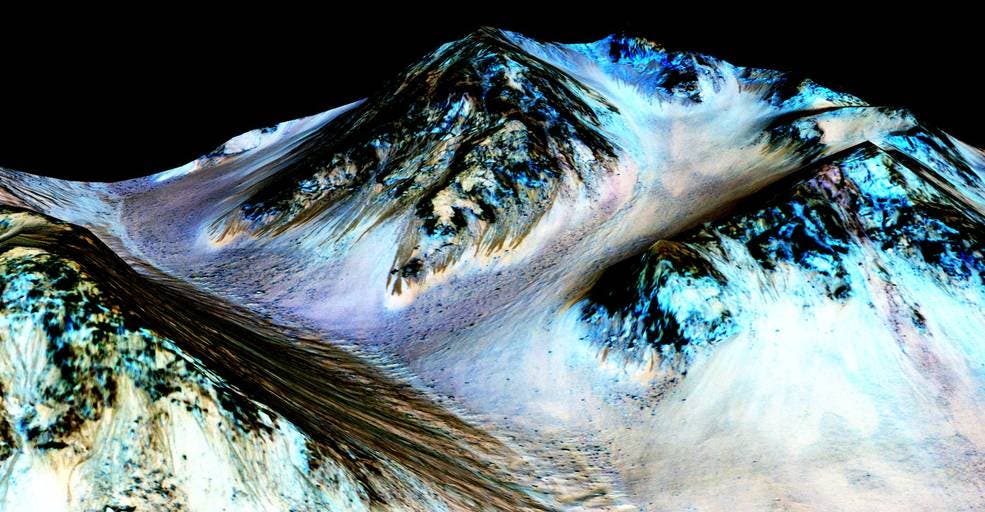water on mars