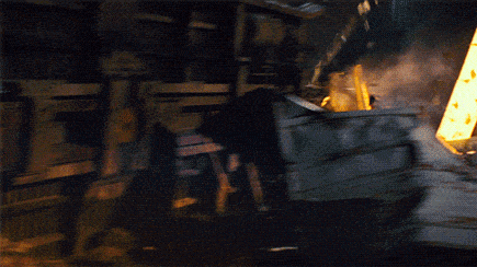 A computer rendered explosion scene from the movie Super 8 which used the Wave Turbulance model. 