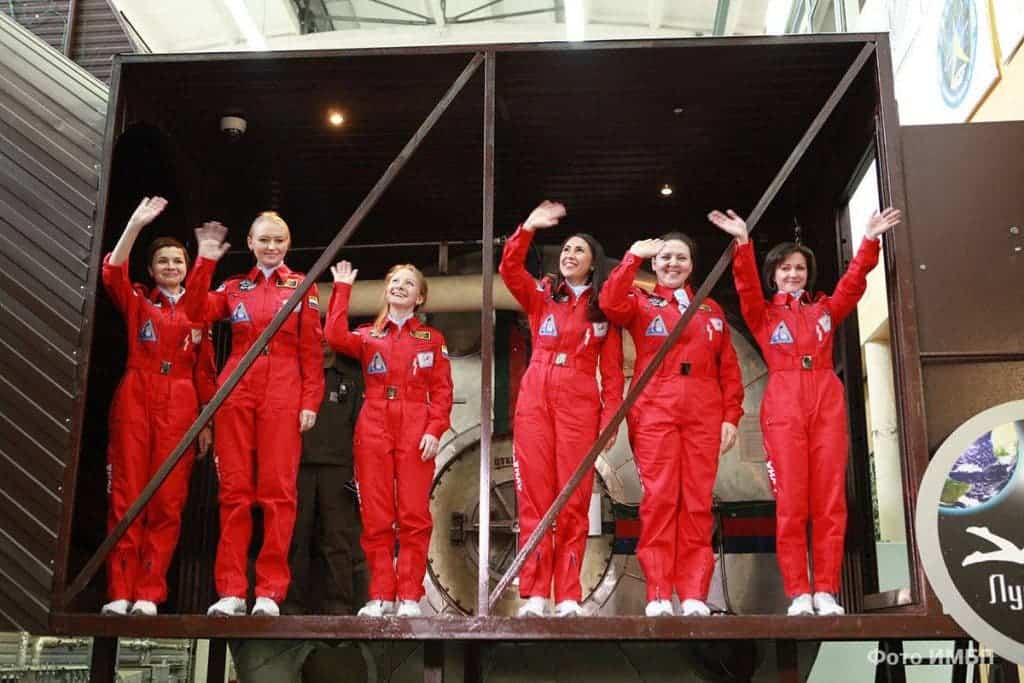 The six women who will spend eight days in a moon mission simulation Institute of Biomedical Problems
