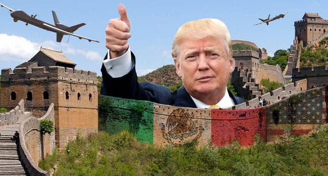 Great wall of trump