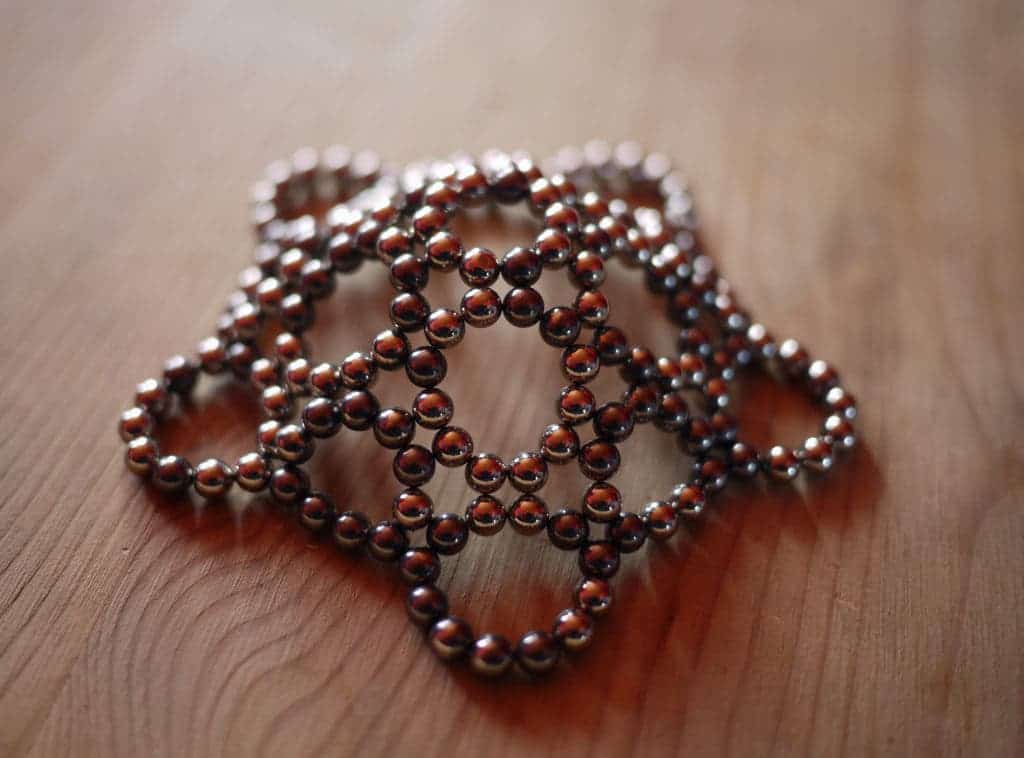 Neodymium is used to make the strongest permanent magnets we know of.