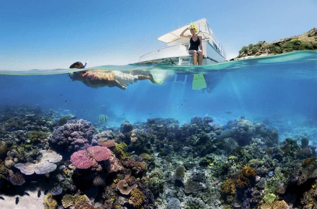 Reef Snorkelling on the Great Barrier Reef. Credit: Wikimedia Commons.