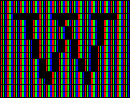 Subpixels no antialiasing.