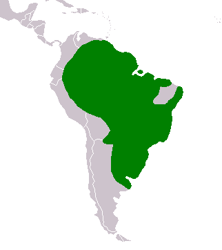 map of capybara range