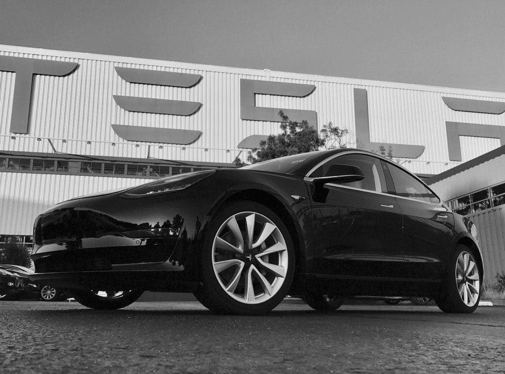 Tesla Motors Model 3 production unit. Credit: Tesla Motors 