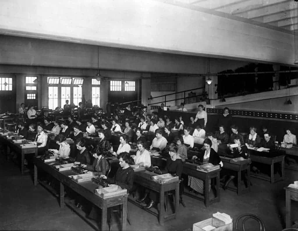 Large-scale tabulation.