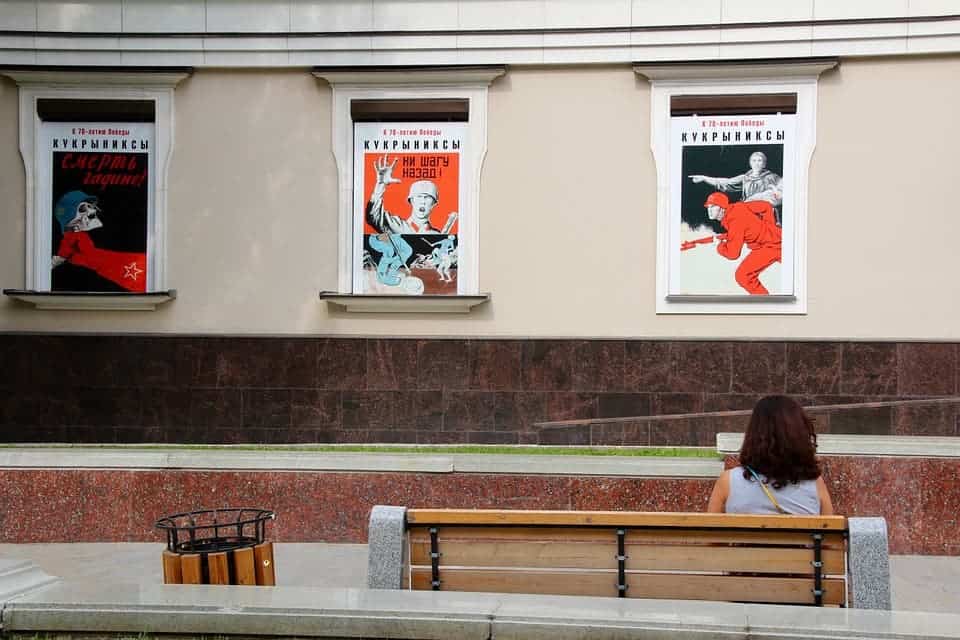 Moscow posters.