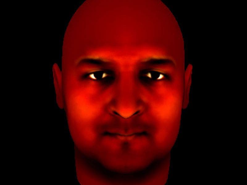 A participant in the trial created this avatar. Credit: King’s College London. 