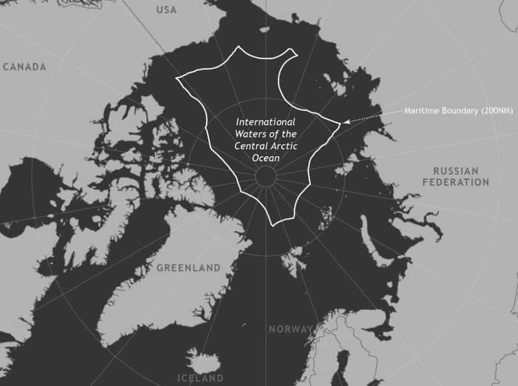 The area were fishing is banned by the moratarium covers 2.8m sq km. Credit: THE OCEAN CONSERVANCY.