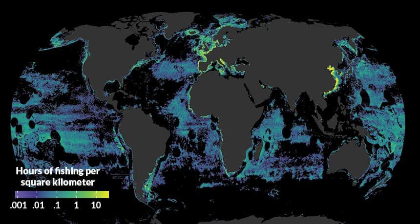 Fishing areas.