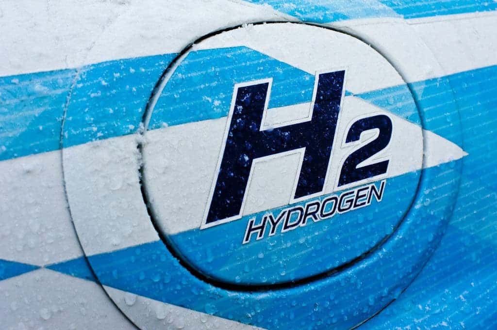Hydrogen sign.