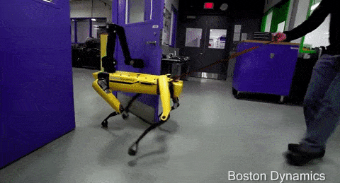 SpotMini is relentless. Credit: Boston Dynamics / Youtube.