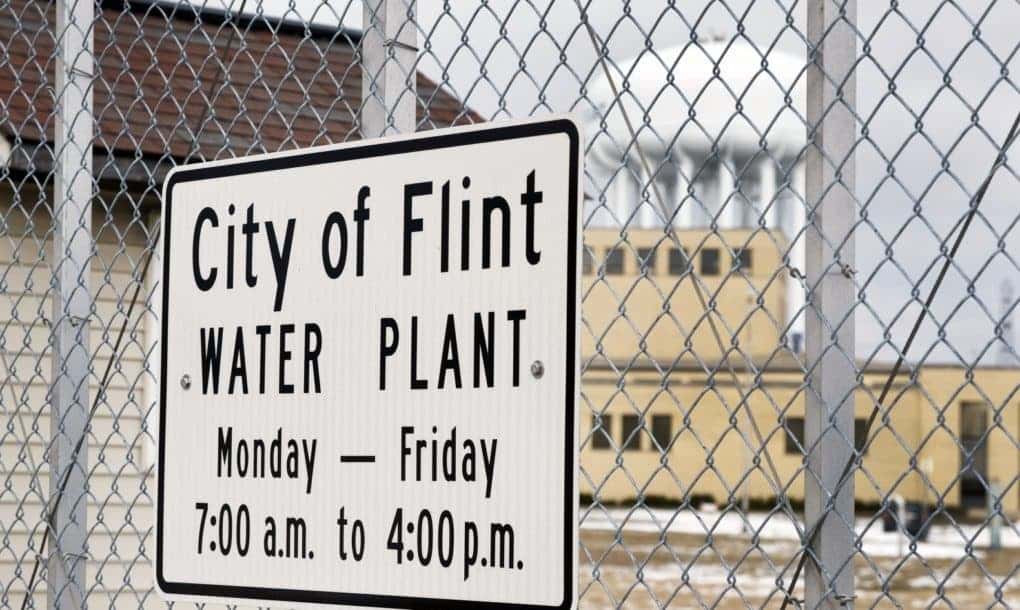 Flint water plant.