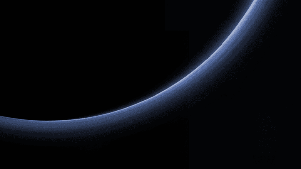 Pluto haze.
