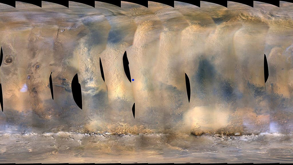 Mars map.