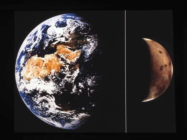 Mars-Earth.