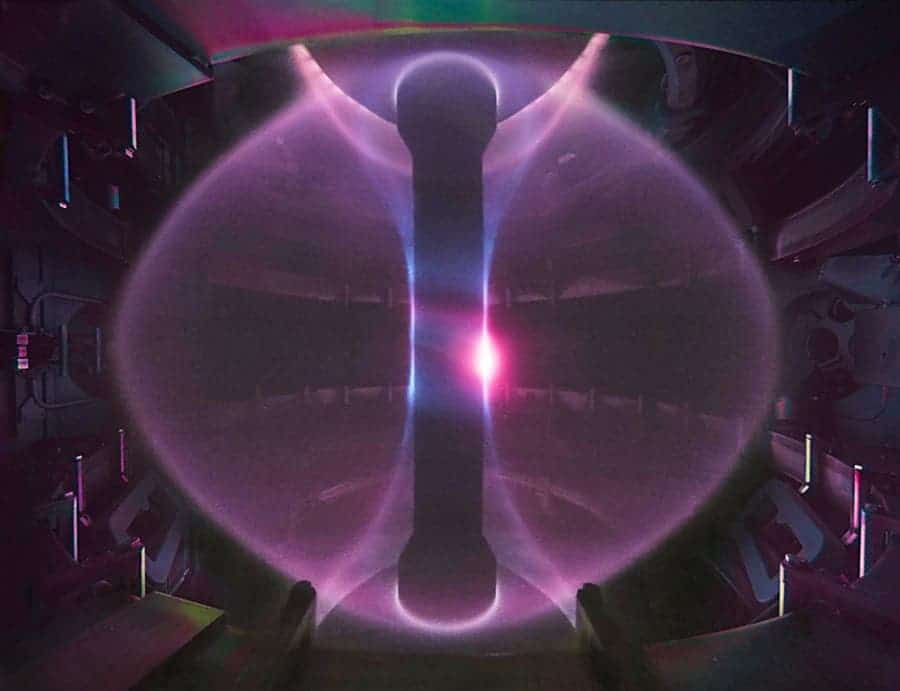 Plasma MAST Tokamak.