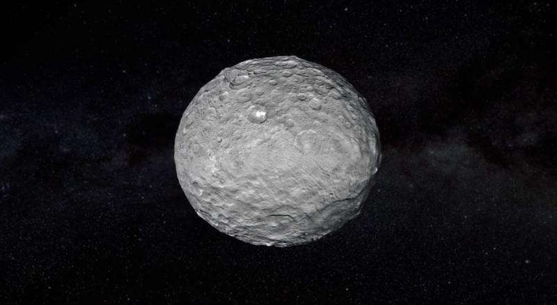 Ceres. Credit: NASA/Jet Propulsion Laboratory.
