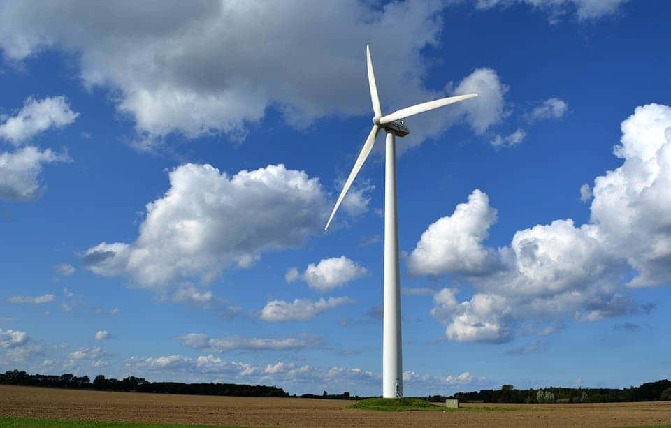 Wind power.