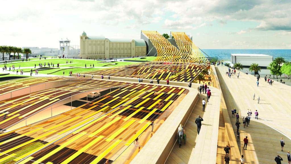 Credit: 2018 Land Art Generator design competition for Melbourne. 