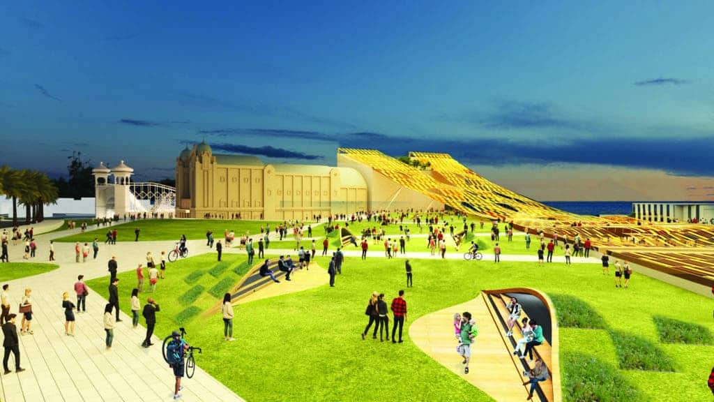Credit: 2018 Land Art Generator design competition for Melbourne. 