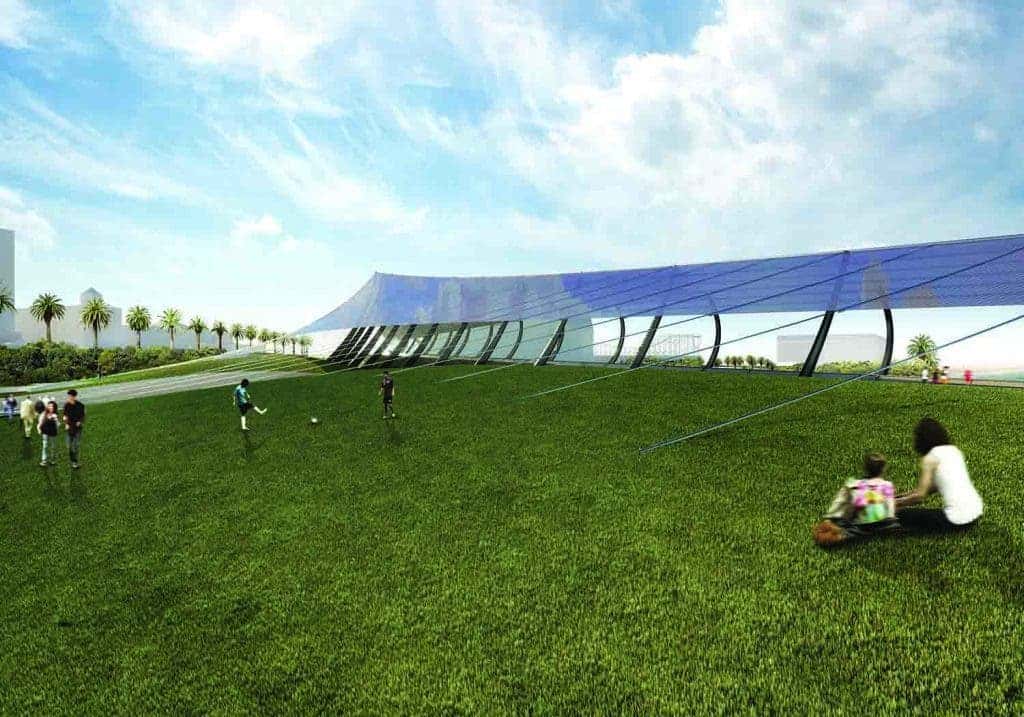Credit: 2018 Land Art Generator design competition for Melbourne.