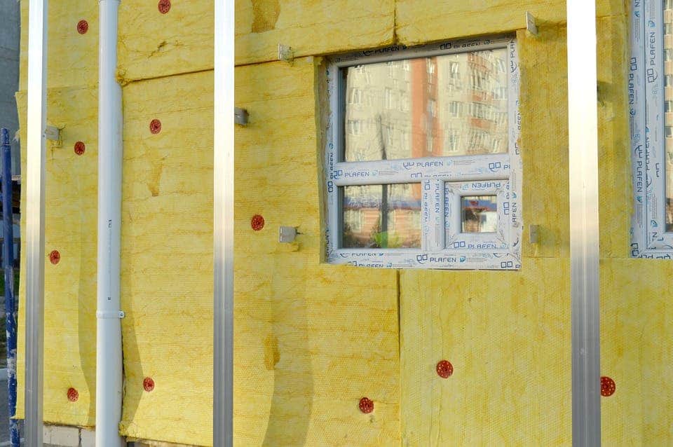 Wall insulation.