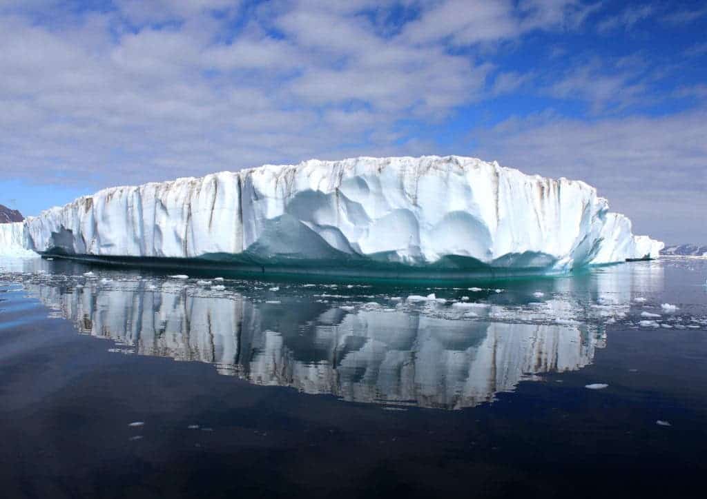 Greenland's Ice Sheet. Credit: Wikimedia Commons.