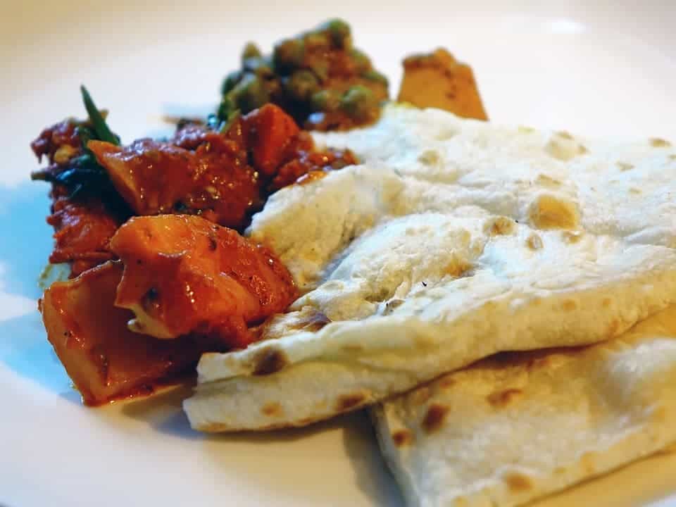 Naan bread.
