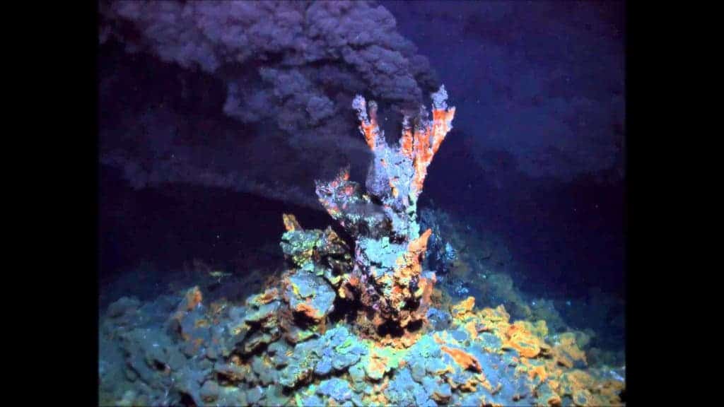 Example of hydrothermal vent. Credit: Wikimedia Commons.