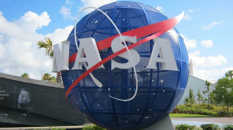 NASA sign.