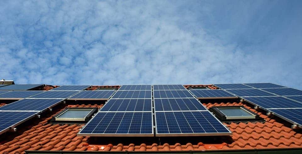 Solar roof.