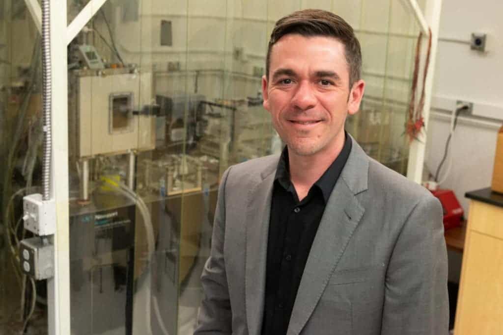 University of Utah mechanical engineering associate professor Mathieu Francoeur. Credit: Dan Hixson/University of Utah College of Engineering.