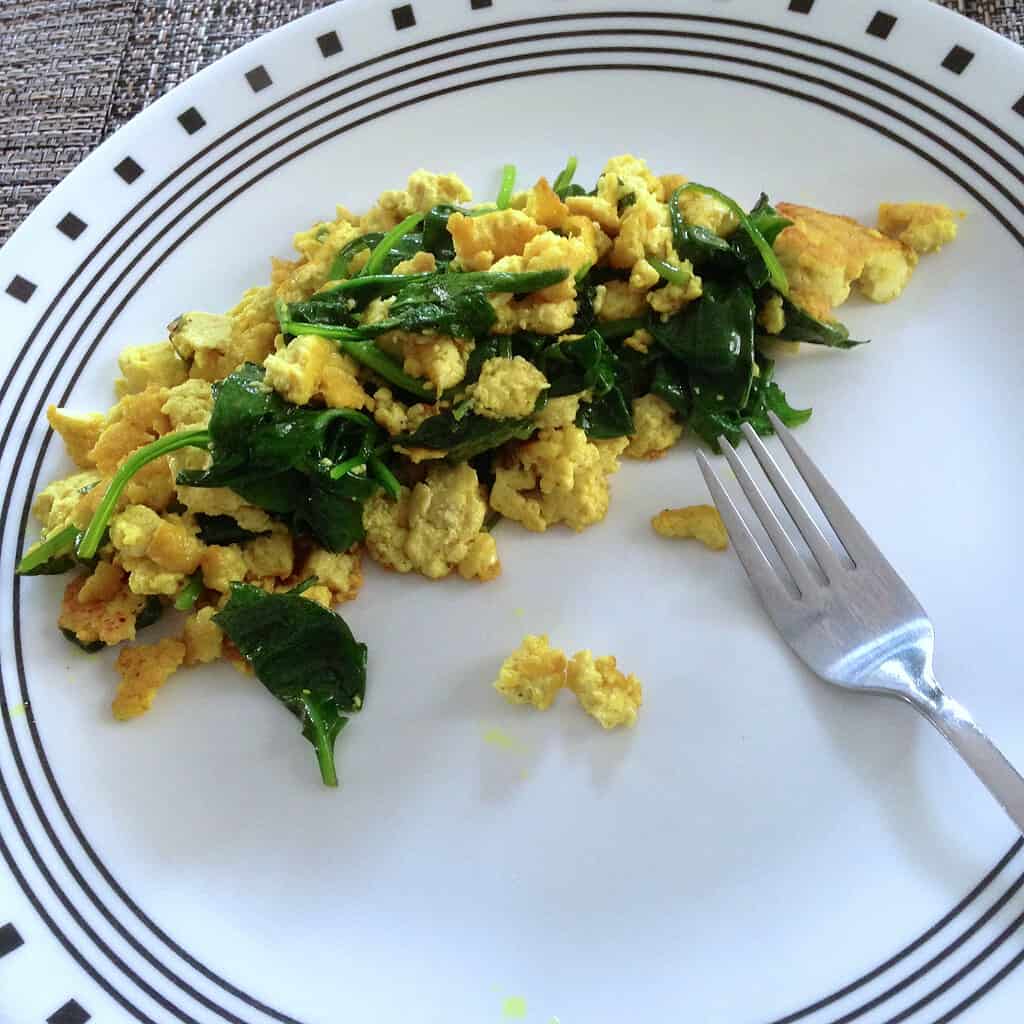 scrambled tofu